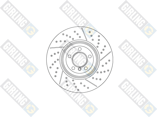 Disque de frein GIRLING 6066005