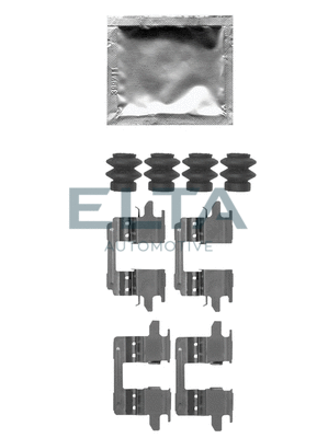Kit d'accessoires, plaquette de frein à disque ELTA AUTOMOTIVE EA8552