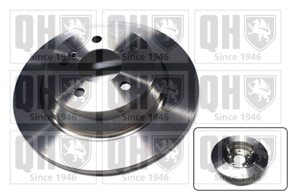 Disque de frein QUINTON HAZELL BDC5587