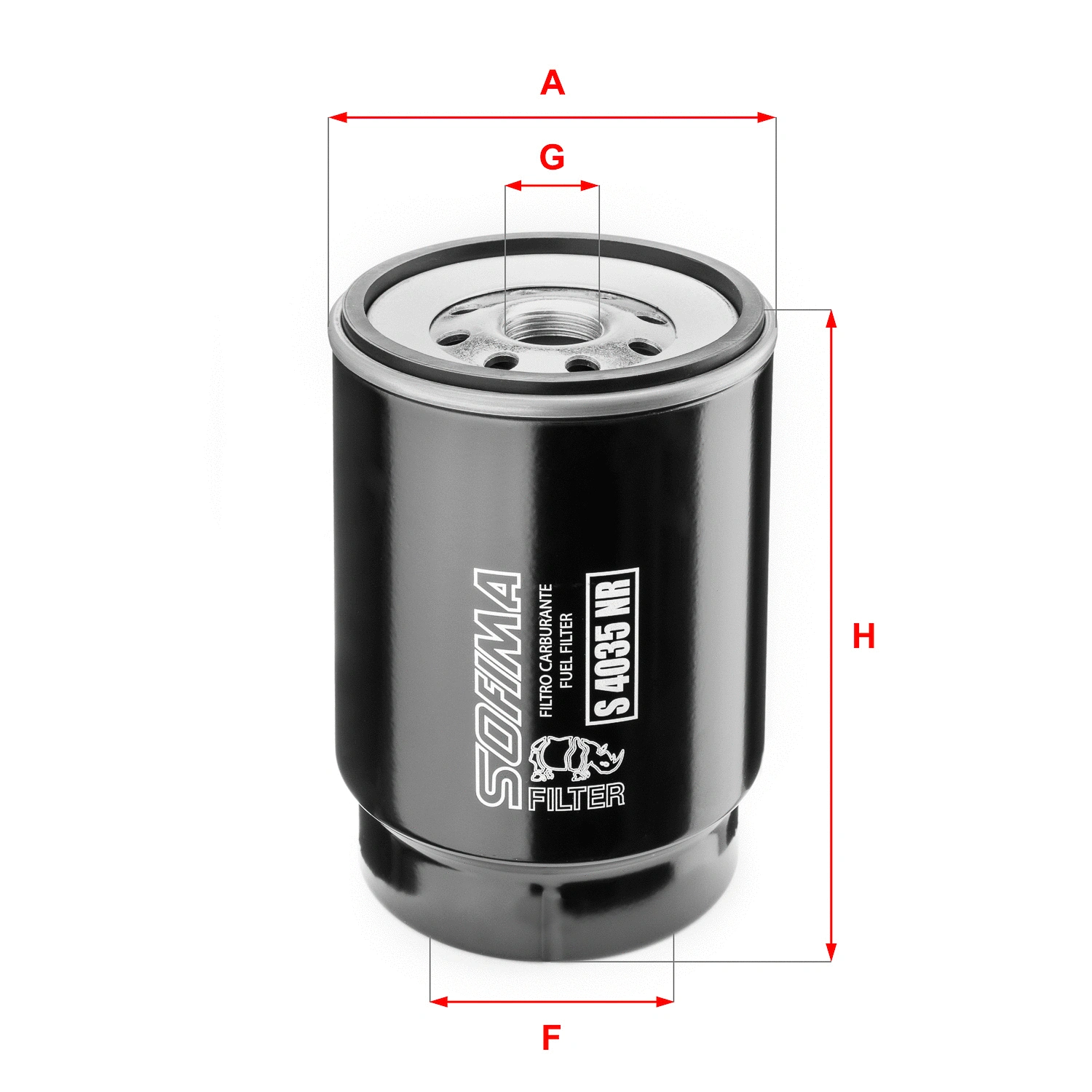 Filtre à carburant SOFIMA S 4035 NR
