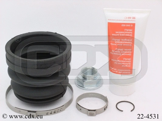 Jeu de joints-soufflets, arbre de commande CDX 22-4531