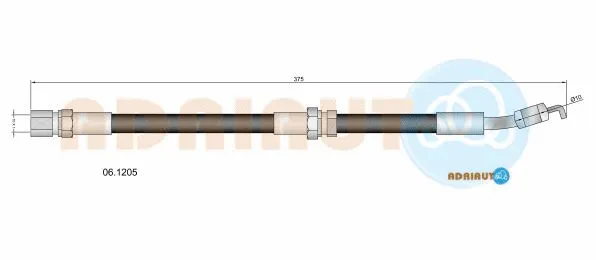 Flexible de frein ADRIAUTO 06.1205