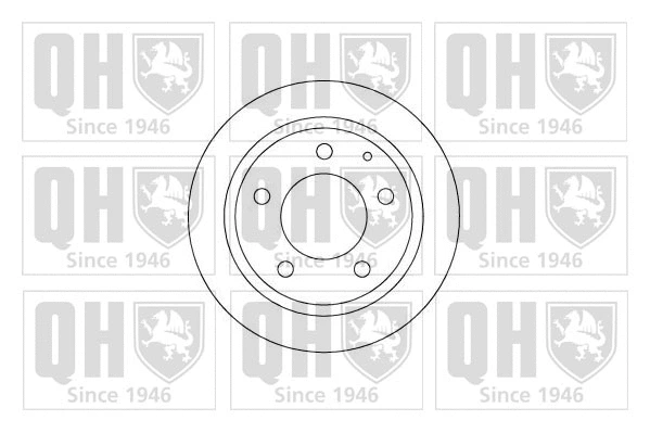Disque de frein QUINTON HAZELL BDC4874