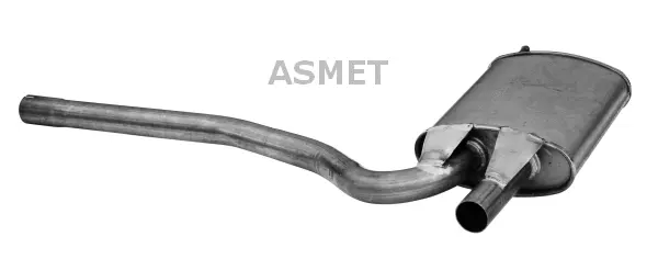Silencieux central ASMET 06.017