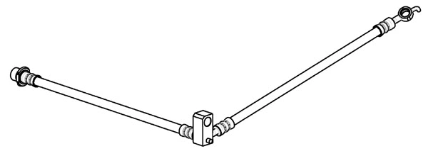 Flexible de frein CEF 512732