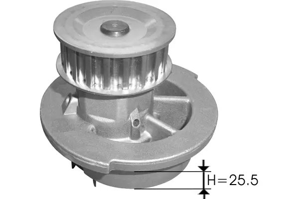 Pompe à eau, refroidissement du moteur GGT PA12671