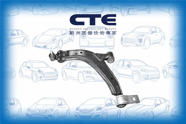 Bras de liaison, suspension de roue CTE CS-1607L