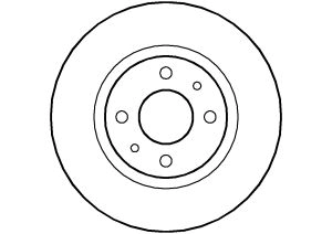 Disque de frein ABTEX BD178S