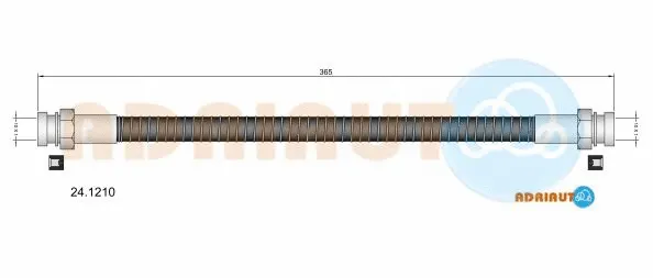 Flexible de frein ADRIAUTO 24.1210