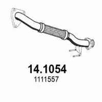 Tuyau d'échappement ASSO 14.1054