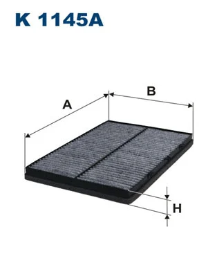Filtre, air de l'habitacle FILTRON K 1145A