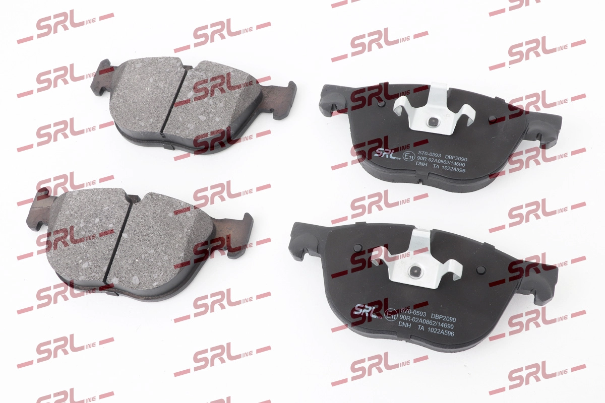 Kit de plaquettes de frein, frein à disque SRLine S70-0593