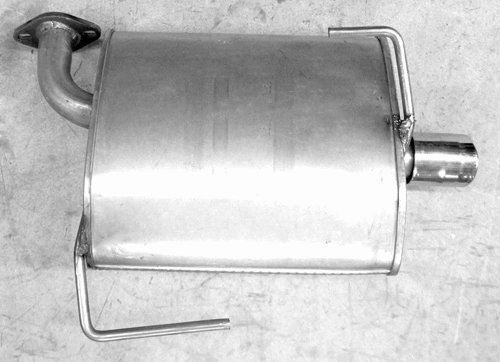 Silencieux arrière VEGAZ GmbH SAS-65