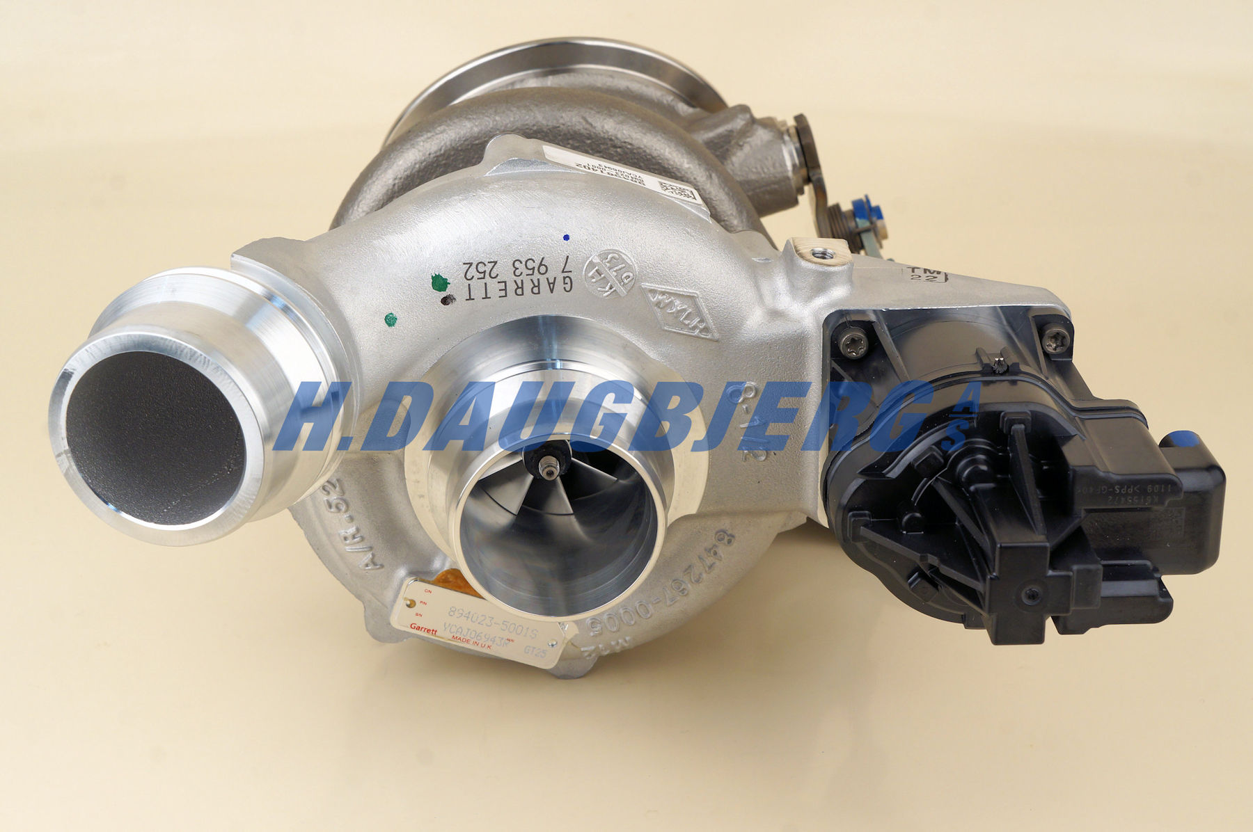 Turbocompresseur, suralimentation H. Daugbjerg 919440-5001S