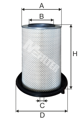 Filtre à air MFILTER A 571