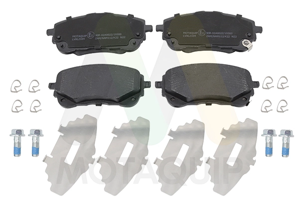 Kit de plaquettes de frein, frein à disque MOTAQUIP LVXL2104