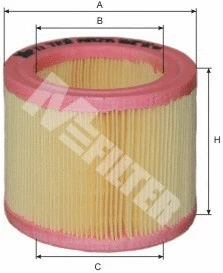 Filtre à air MFILTER A 826