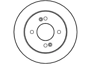 Disque de frein ABTEX BD1283S