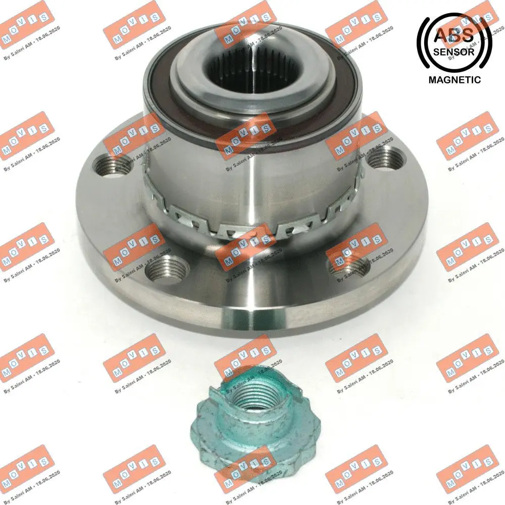 Kit de roulements de roue MOVIS ASB2500