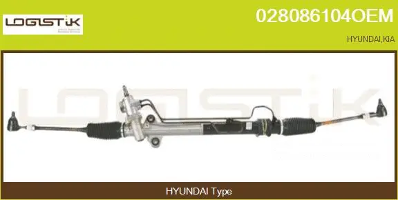 Crémaillère de direction LGK 028086104OEM