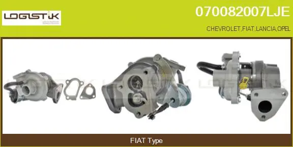 Turbocompresseur, suralimentation LGK 070082007LJE
