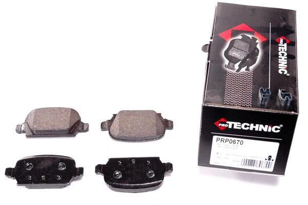 Kit de plaquettes de frein, frein à disque PROTECHNIC PRP0670