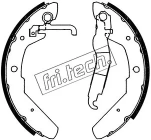 Jeu de mâchoires de frein fri.tech. 1124.279