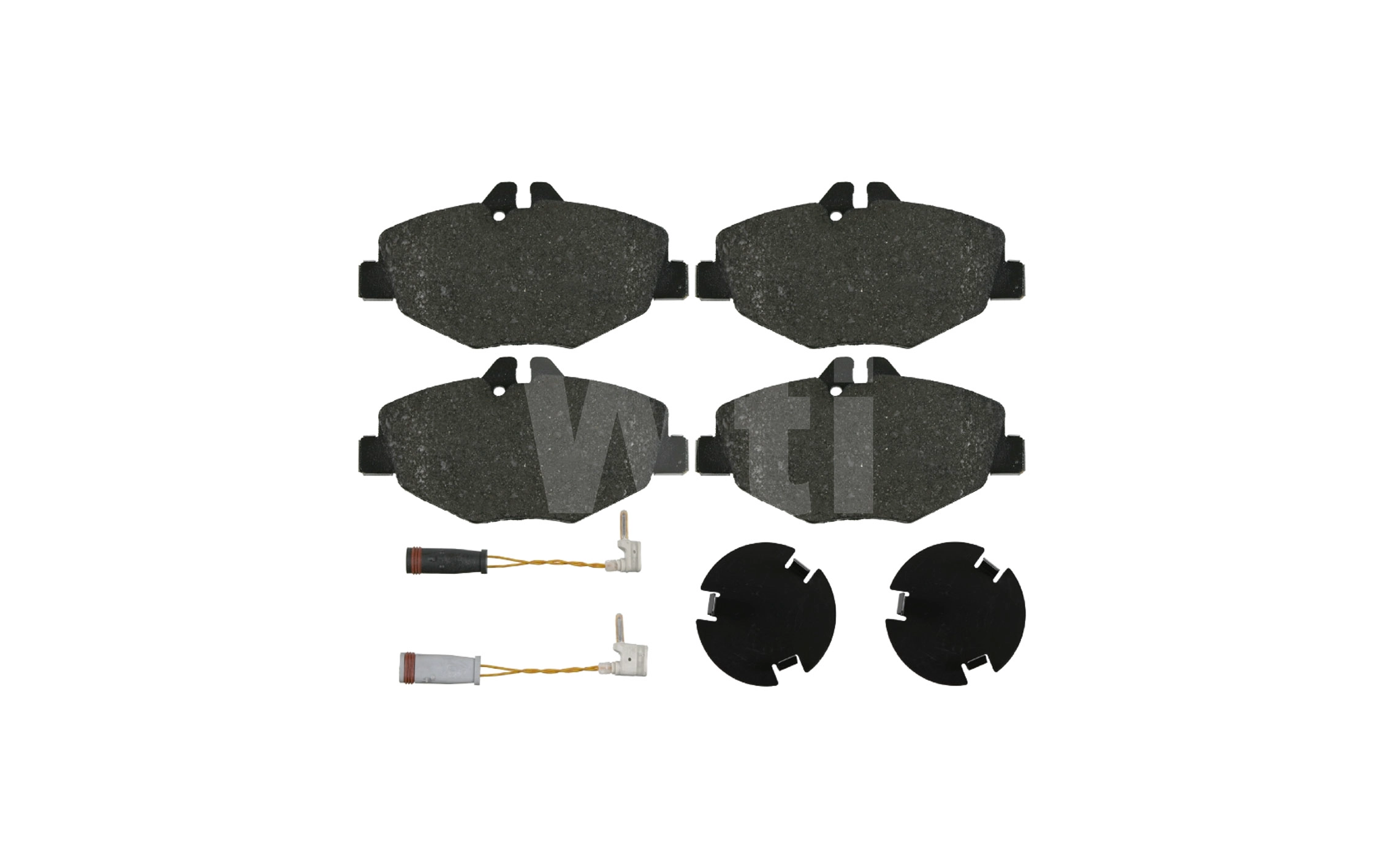 Kit de plaquettes de frein, frein à disque Wti Automotive K851069