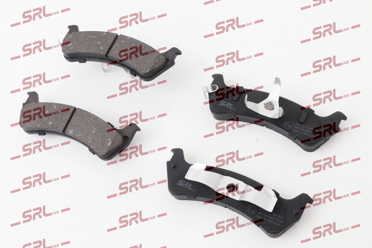 Kit de plaquettes de frein, frein à disque SRLine S70-1577