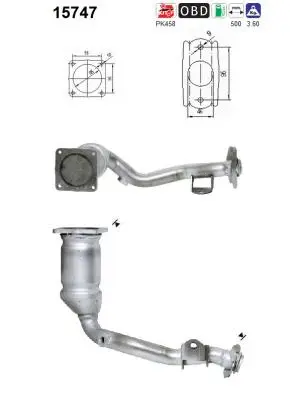 Catalyseur AS 15747