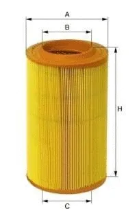 Filtre à air UNIFLUX FILTERS XA428B