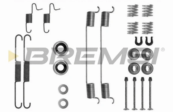 Kit d'accessoires, mâchoire de frein BREMSI SK0818