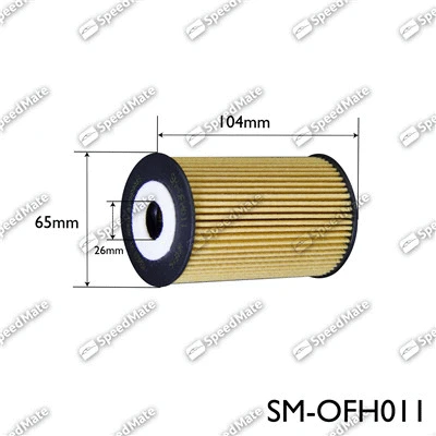 Filtre à huile SpeedMate SM-OFH011
