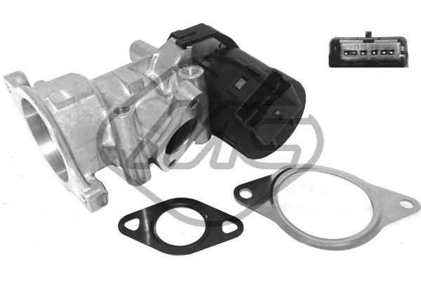 Vanne EGR, commande des gaz d'échappement Metalcaucho 93053