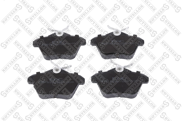 Kit de plaquettes de frein, frein à disque STELLOX 592 010B-SX