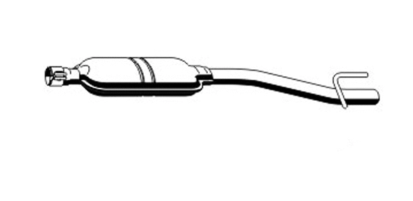 Silencieux central VEGAZ GmbH MS-278ERNS