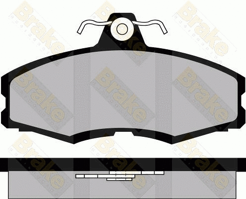 Kit de plaquettes de frein, frein à disque Brake ENGINEERING PA341