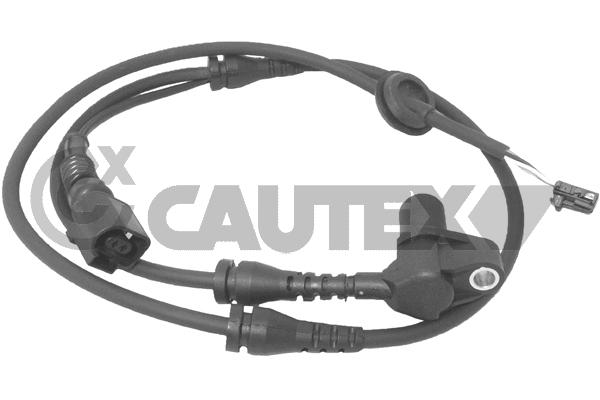 Capteur, vitesse de roue CAUTEX 755159
