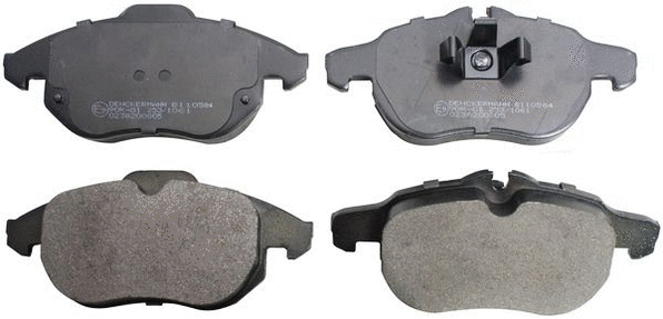 Kit de plaquettes de frein, frein à disque DENCKERMANN B110584