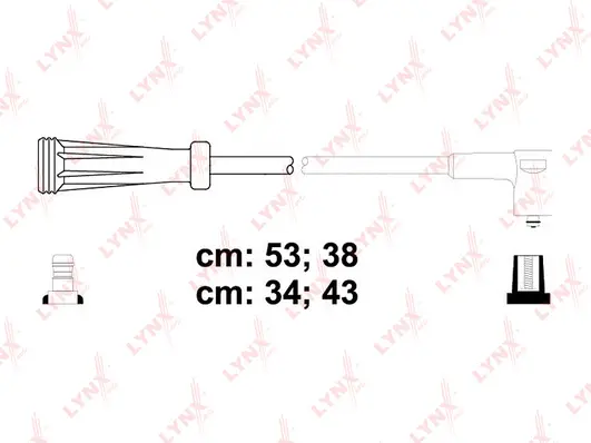 Kit de câbles d'allumage LYNXAUTO SPC6310
