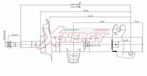 Amortisseur AP XENERGY X622334