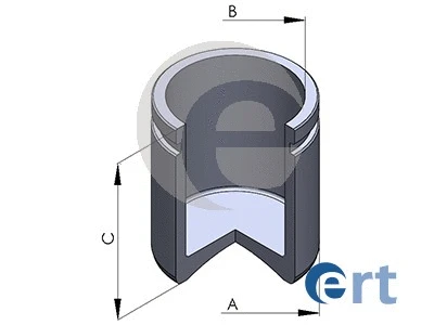 Piston, étrier de frein ERT 150293-C