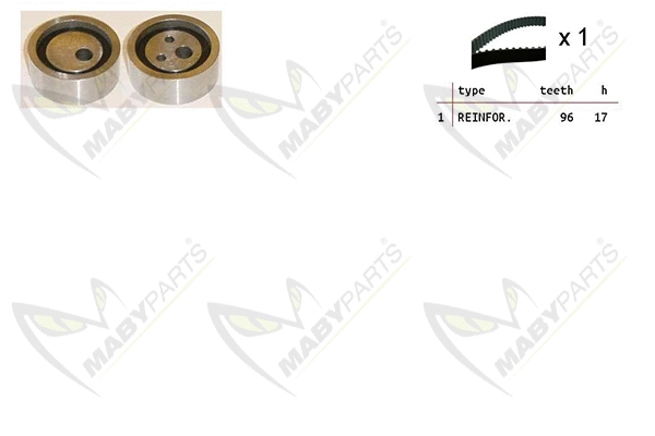 Kit de courroie crantée MABYPARTS OBK010218