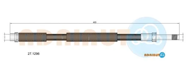 Flexible de frein ADRIAUTO 27.1296