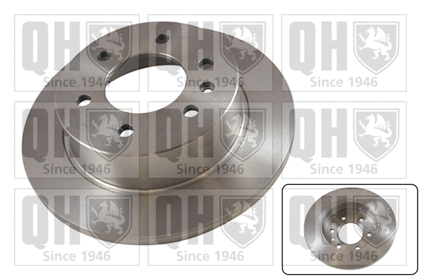 Disque de frein QUINTON HAZELL BDC5551