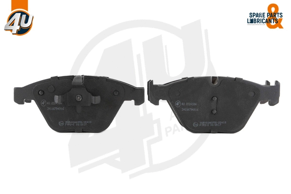 Kit de plaquettes de frein, frein à disque 4U Autoparts 22241BW
