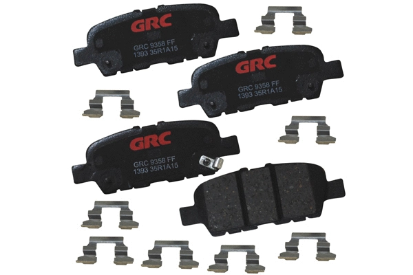 Kit de plaquettes de frein, frein à disque GRC - Ultra Brakes GCD1393