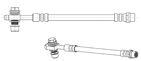 Flexible de frein CEF 512189