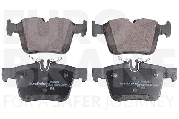Kit de plaquettes de frein, frein à disque EUROBRAKE 5502223381