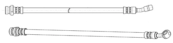 Flexible de frein CEF 512832